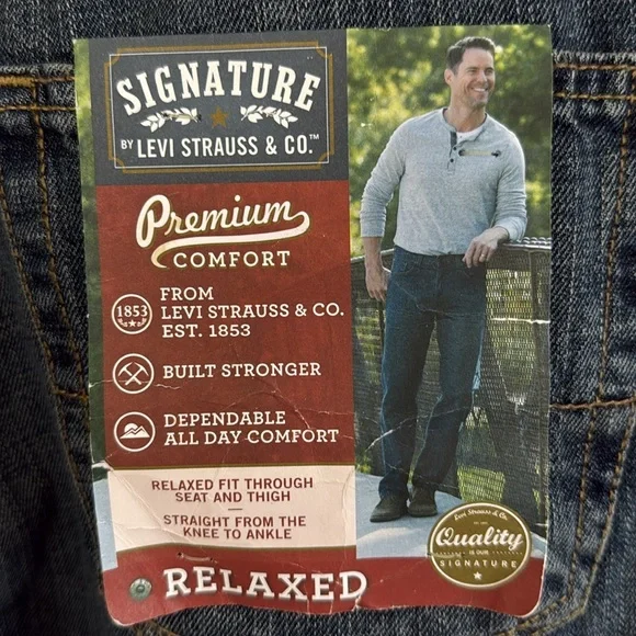 Levi’s Signature Denim NWT - Picture 15 of 16